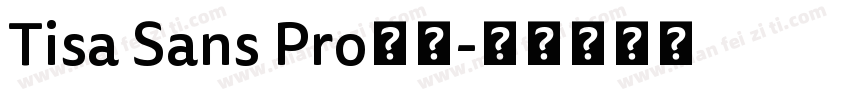Tisa Sans Pro字体字体转换